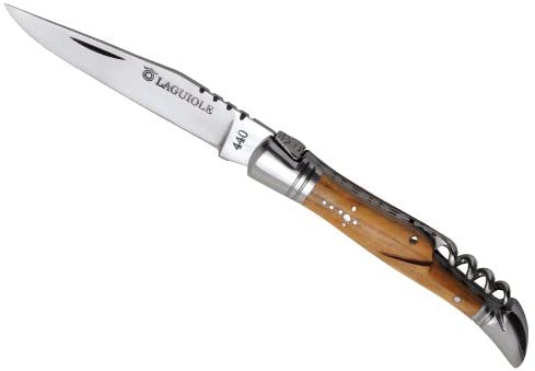 Baladéo Laguiole Classic Tire-Bouchon en Bois dolivier Marron - Marron