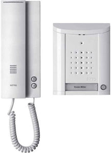 Ritto 1841170 Pack complet dinterphone audio Entravox pour maison individuelle Blanc