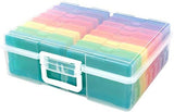 We R Memory Keepers 660269 We R Storage Bin + 16 Mini Cases, Transparent, 38 x 30 x 13 cm