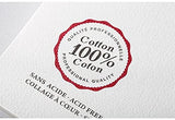 Clairefontaine 96315C Album Spiralé Fontaine - 12 Feuilles Papier Aquarelle Blanc 100% Coton Grain Fin Qualité Professionnelle 30x40 cm 300g