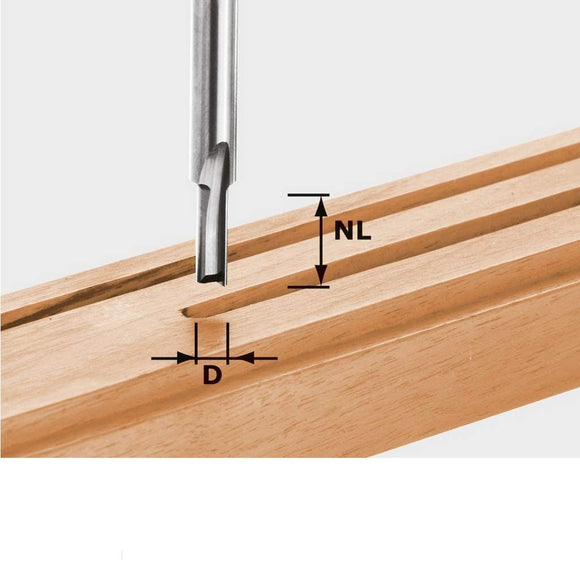 Festool Fraise à rainurer en HW HW S8 D6/14