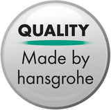 Hansgrohe 28679000 Cassetta S Puro Porte-savon pour barre de douche Unica S Puro Chrome
