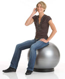 TOGU Powerball® ABS® Ballon de Gymnastique Ballon dexercice Balle de Gym diverses grandeurs diverses Couleurs Bleu 75 cm