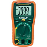 Extech EX330 Multimètre Compact 12 Fonctions avec Détecteur de Tension sans Contact, Vert