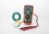 Extech EX330 Multimètre Compact 12 Fonctions avec Détecteur de Tension sans Contact, Vert