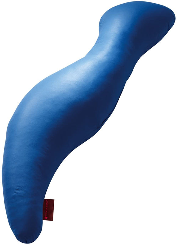 Centa-Star 2751.01 Oreiller de Corps Bleu Coton 130 cm Bleu