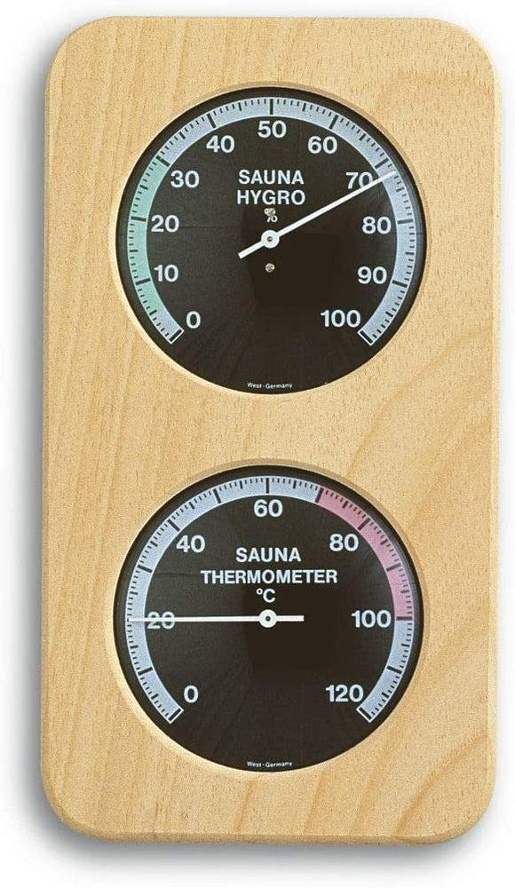 TFA 40.1004 Thermo-hygromètre pour sauna Cheveu synthétique (Import Allemagne)