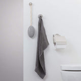 Tiger Boston, Porte-rouleau papier toilette avec rabat, Acier inoxydable brossé 13.7 x 14 x 6.3 cm Acier Inoxydable Brossé