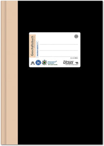 URSUS 608361 geschäftsbuch 2921b144 K A4, 80 g/m², 5 mm, 144 pages