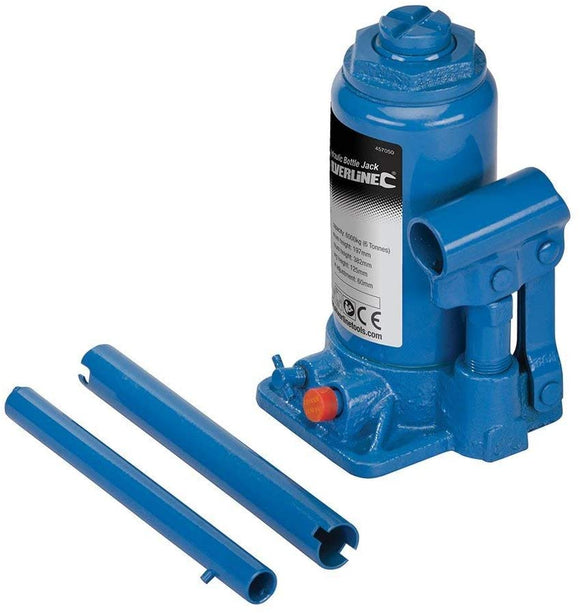Silverline 457050 Cric bouteille hydraulique 6 tonnes
