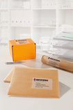 AVERY - Zweckform QuickPEEL étiquettes adresse, 210 x 297 mm en polyester, transparent, sans bord, c