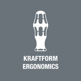 Wera Kraftform Plus / 05029510001 Jeu de tournevis 395 HO 7 pièces