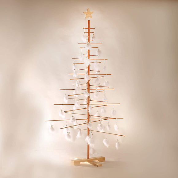 Unbekannt XMas3 SKU203 kit Sapin de Noel Hauteur : 190 cm Couleur Bois Naturel 100 x 100 x 190 cm