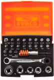 Bahco 2058S26 Coffret clés à cliquet/douilles 26 pièces (Import Grande Bretagne)