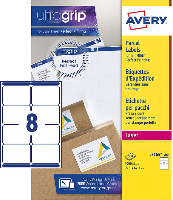 Avery Étiquettes opaques pour enveloppes