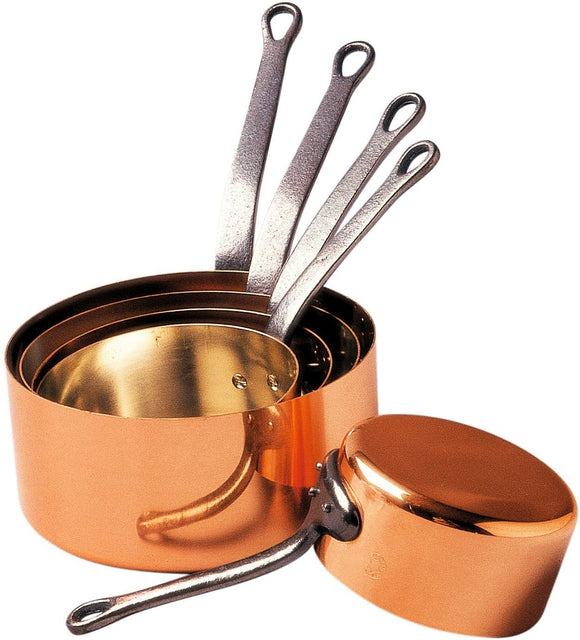 Baumalu 201020 Série de 5 Casseroles Spécial Gaz Diamètre: 12 cm à 20 cm