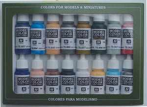 Vallejo val899 Peinture Model Color Guerre Civile Américain Peinture acrylique – Couleurs assorties (Lot de 16) Amerikanischer Bürgerkrieg