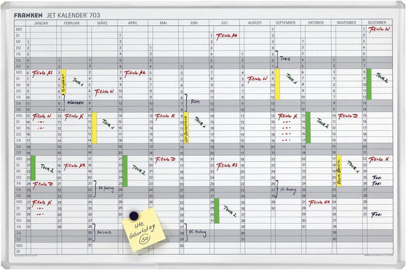 FRANKEN JK703 Planning12 mois 60 x 90 cm