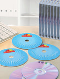 Avery Zweckform, L7760-25 Paquet de 25 feuilles détiquettes à CD SuperSize pour imprimante laser Ø 117 mm (Import Allemagne)