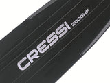 Cressi Gara 2000 HF Palme Apnée/Chasse Sous-marine (Made in Italy) Noir 44/45 (10/11) Noir
