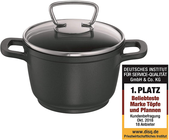 Schulte-Ufer 16011-12 Filou, Fonte daluminium, Noir, 12 cm