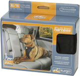 Kurgo Harnais intelligent Tru-Fit pour chien, Harnais de marche ou voiture pour animal de compagnie, Anneau en D avant (entraînement sans traction), attache de ceinture de sécurité pour chien, XL